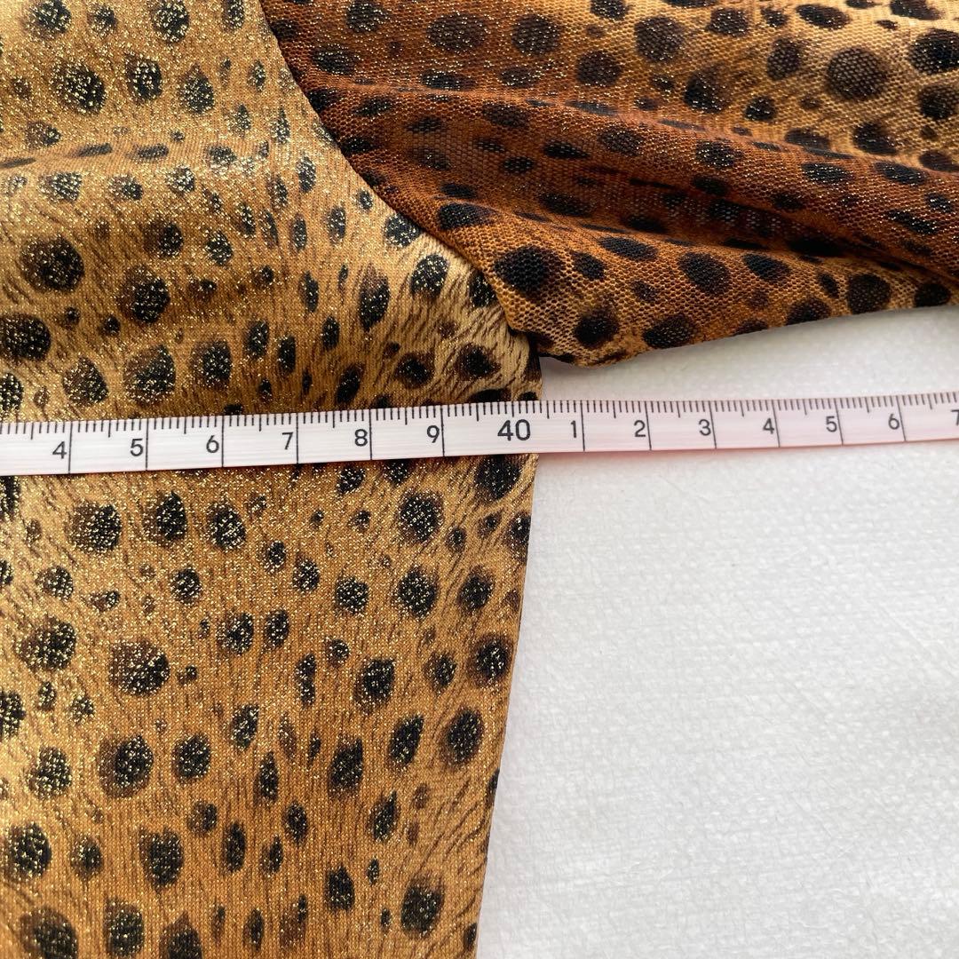 Create Sun レオパード柄 ダンス衣装 セットアップ トップス スカート