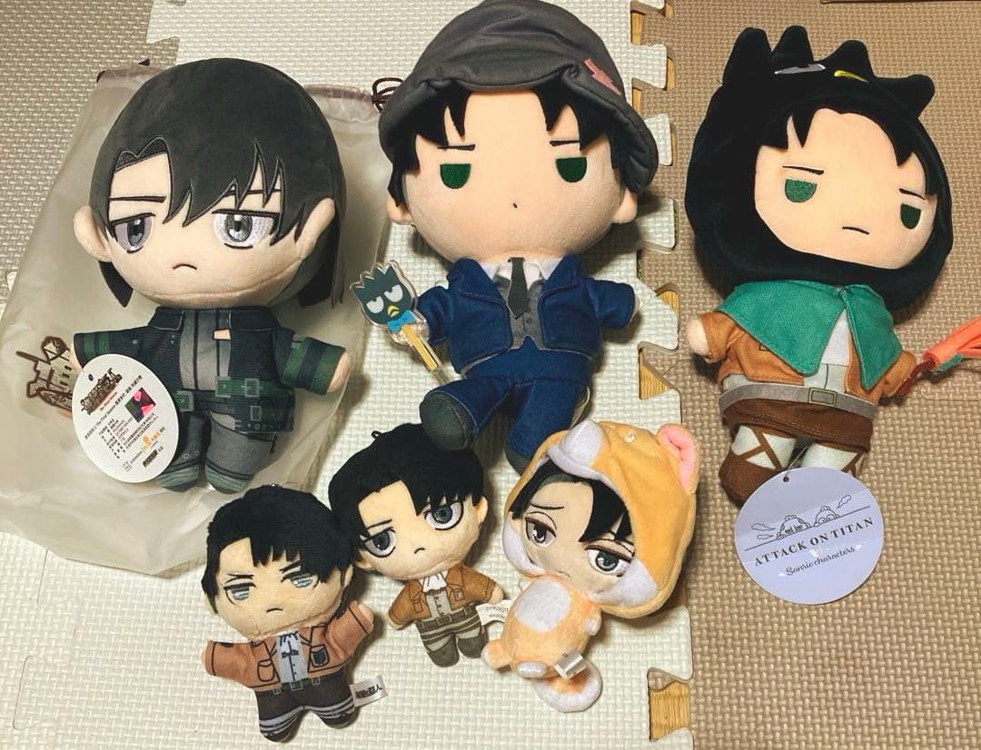 進撃の巨人 リヴァイ ぬいぐるみ まとめ売り