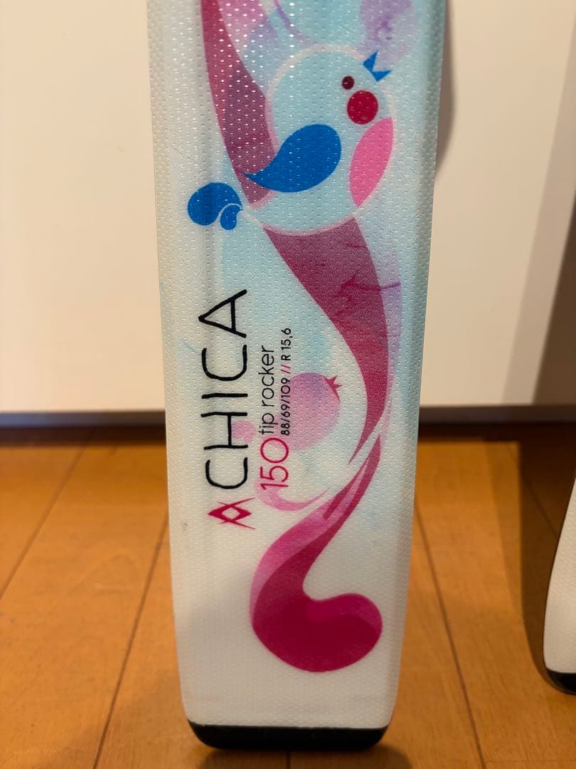 volkl スキー板　chica 150cm ガールズ