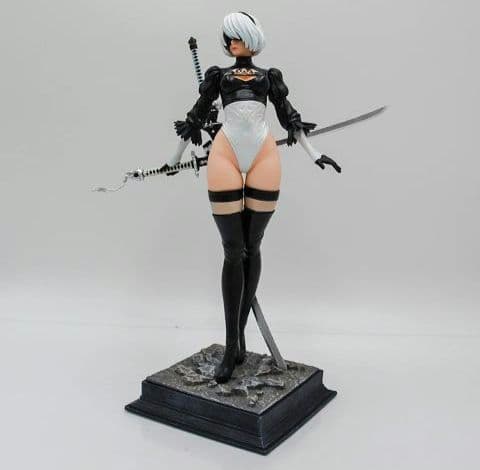 ニーアオートマタ　2b　ヨルハ　黒　フィギュア