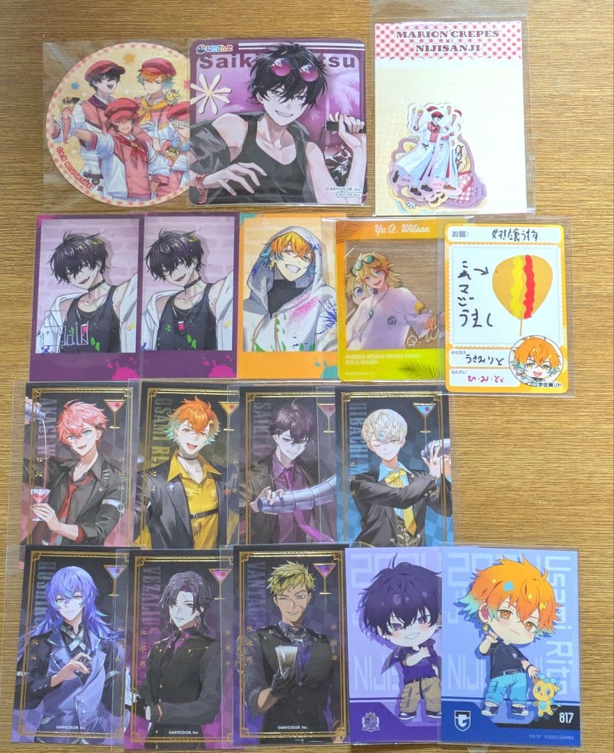 にじさんじ HEROES グッズまとめ(宇佐美多め)