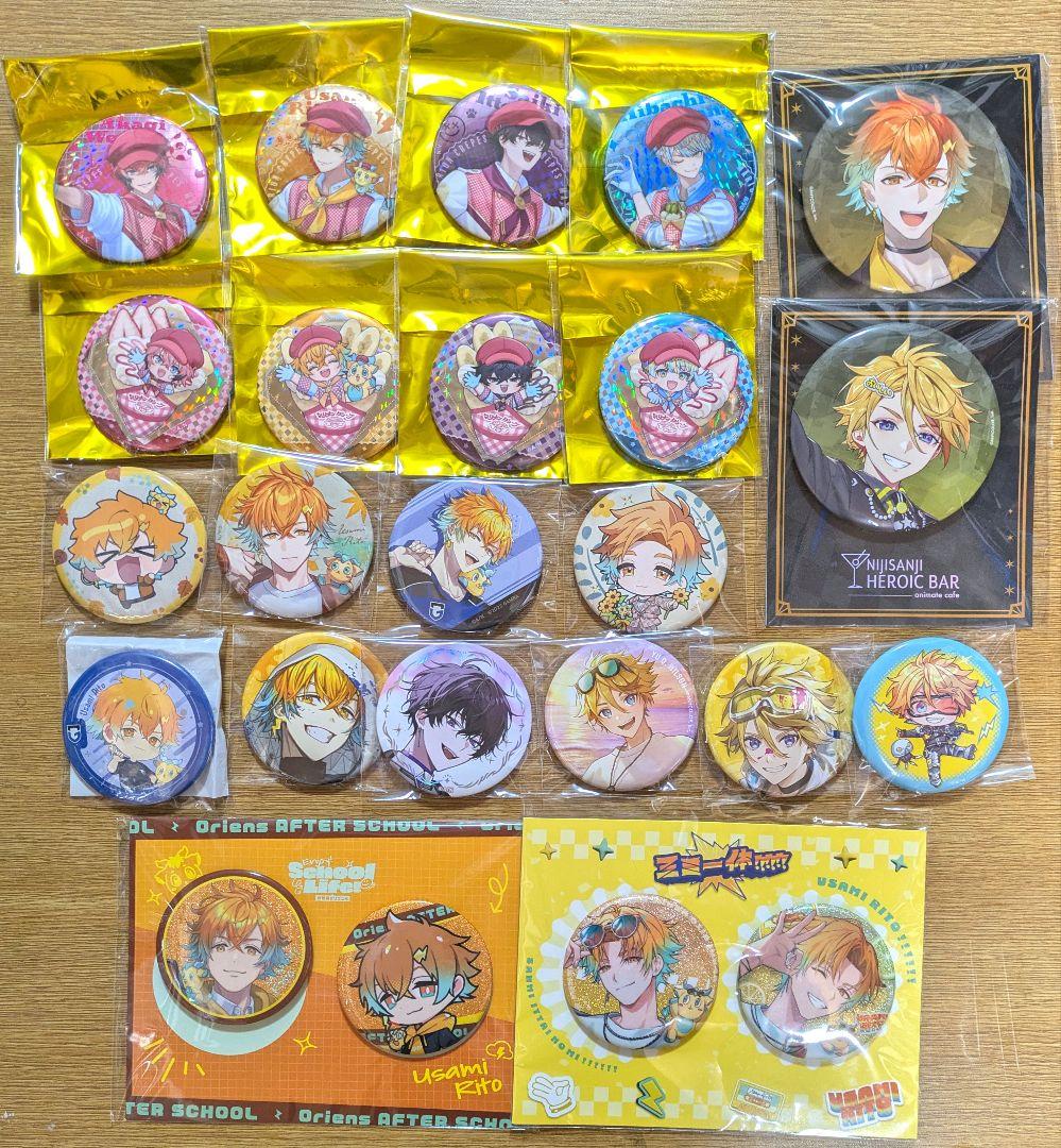 にじさんじ HEROES グッズまとめ(宇佐美多め)