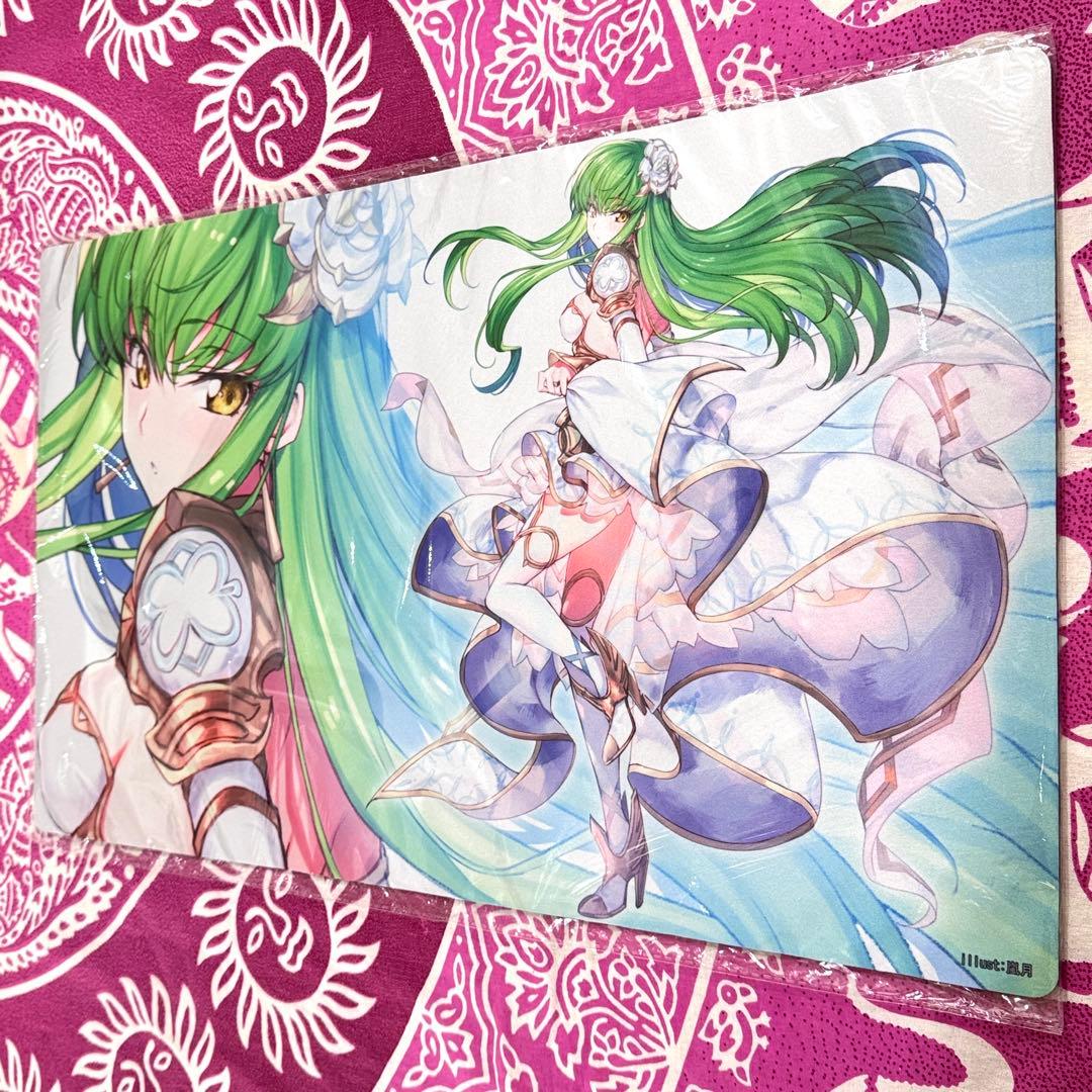 【超貴重】コードギアス C.C. フロンティアゲーム プレイマット