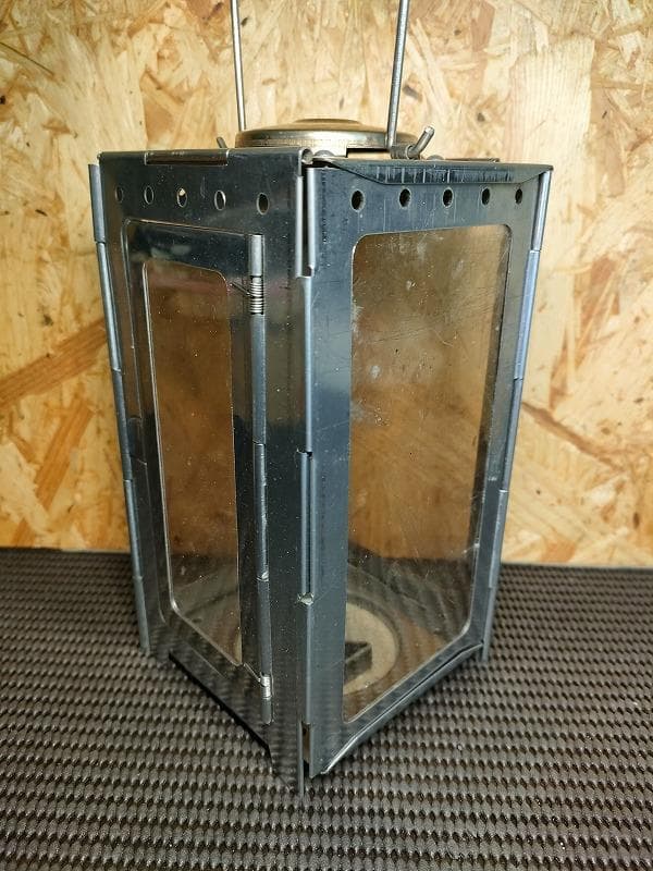 ヴィンテージ品 極美品 スイス軍フォールディングキャンドルランタン