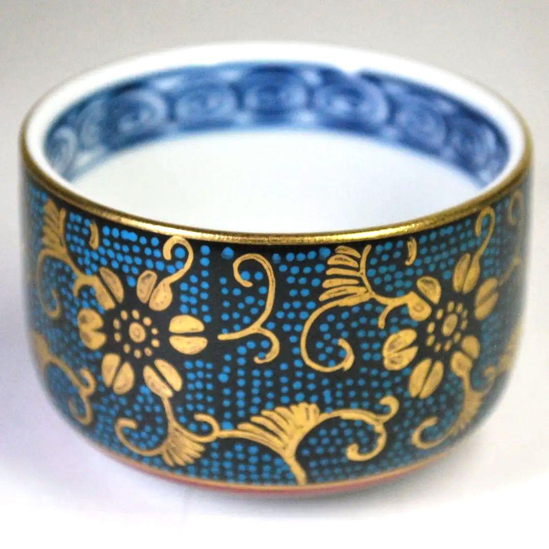 盃　ぐい呑み　コレクション　九谷焼　米子焼　益子焼　共箱付き　５客セット