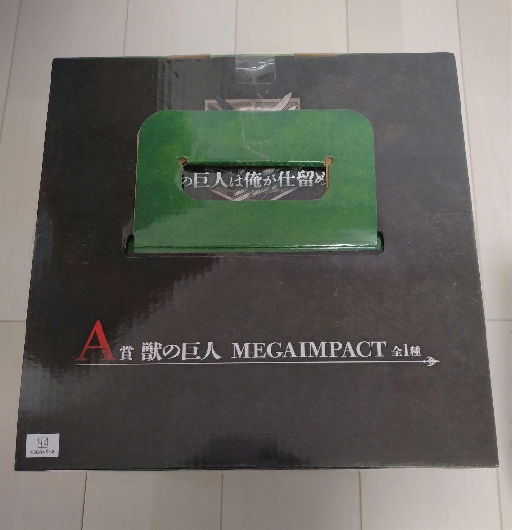 【未開封】一番くじ 進撃の巨人 A賞 女型の巨人 獣の巨人 MEGAIMPACT