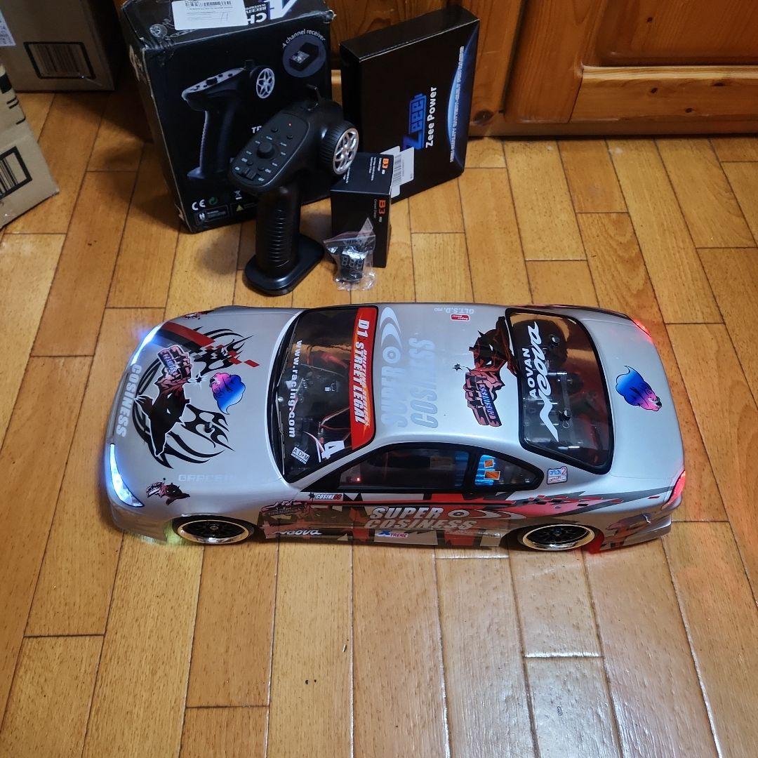 タミヤ ドリフト ラジコン フルセット　TT01　DSPEC　シルビア tt02