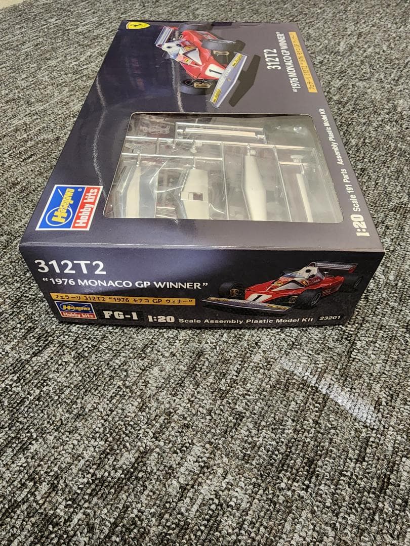 ハセガワ 1:20 フェラーリ 312T2 \"1976 モナコGP ウィナー\"