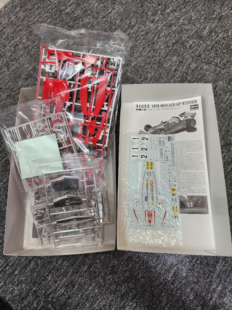 ハセガワ 1:20 フェラーリ 312T2 \"1976 モナコGP ウィナー\"