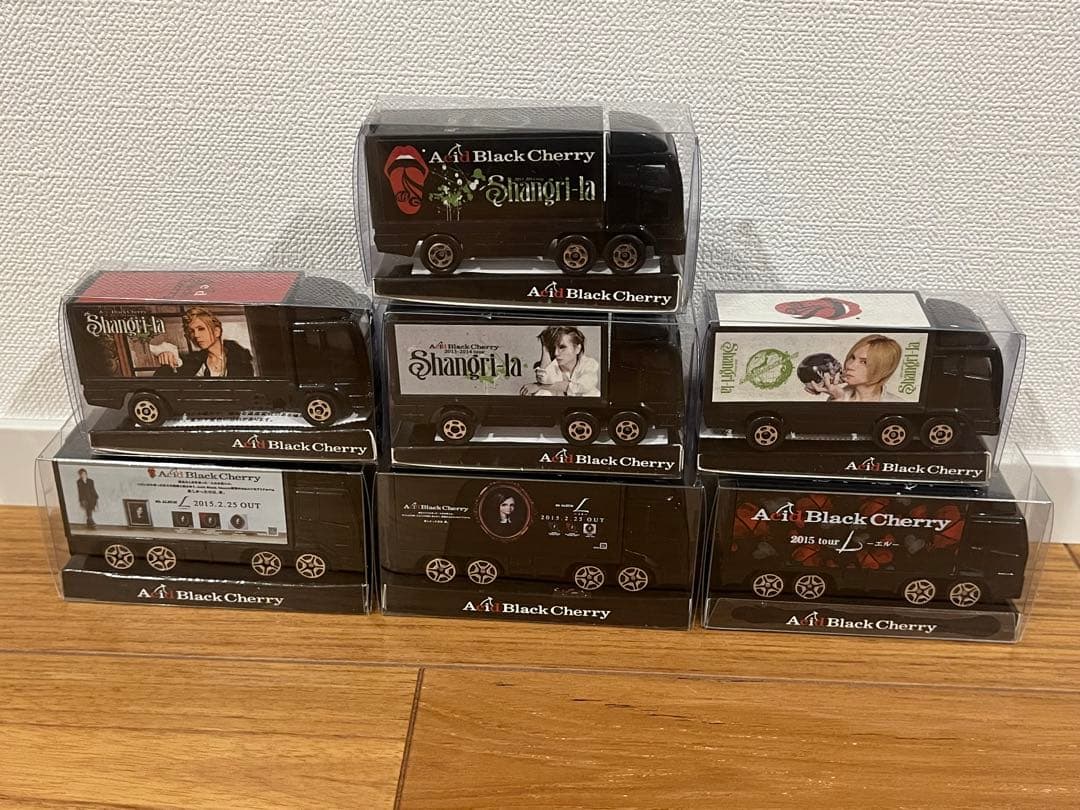 ※未開封※Acid Black Cherry ミニカー 全6台セット
