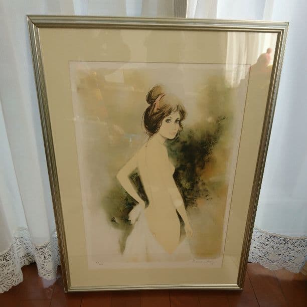 ベルナールシャロワ リトグラフ 鑑定書付