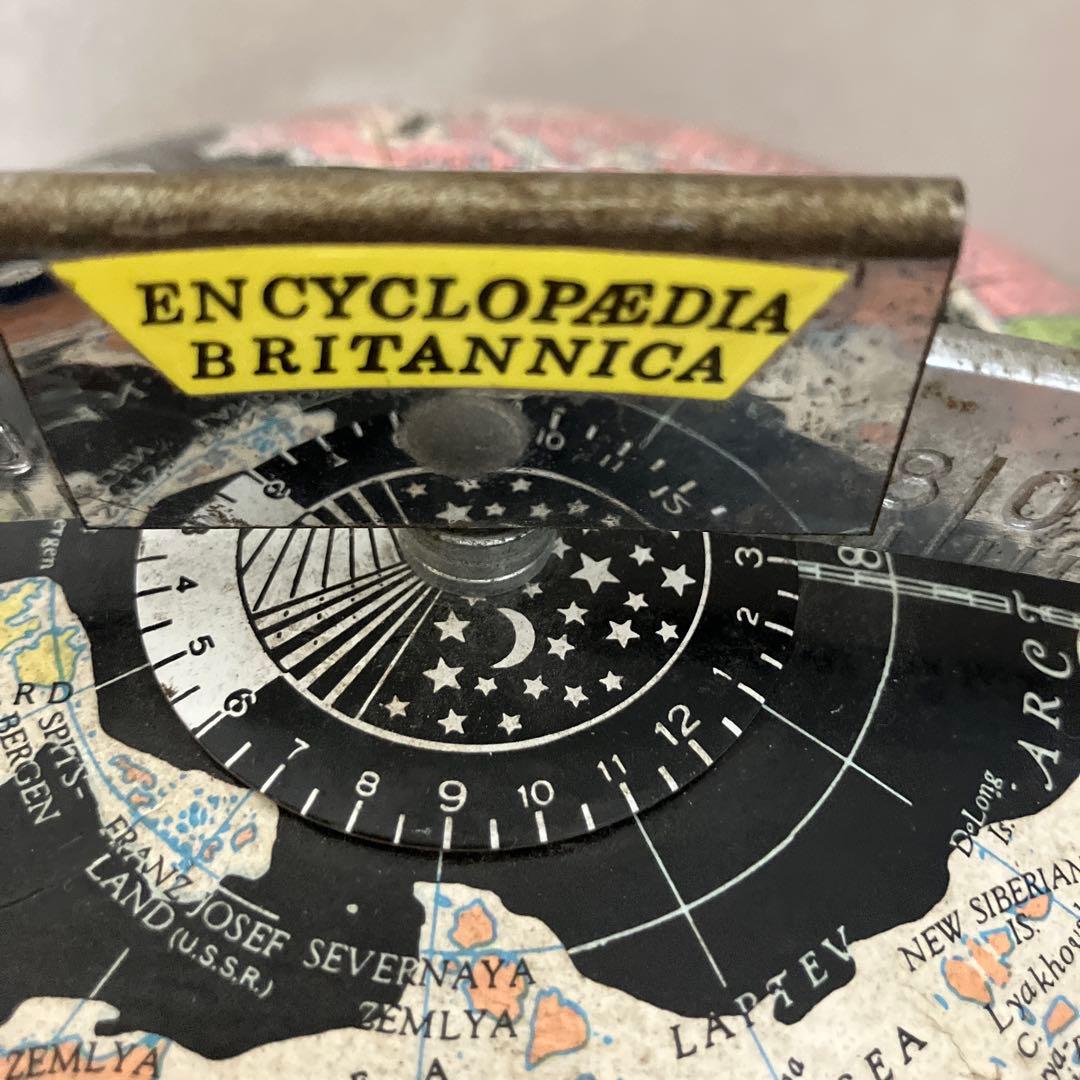 【ビンテージ】ブラックオーシャン地球儀 アメリカ買付品60年代70年代