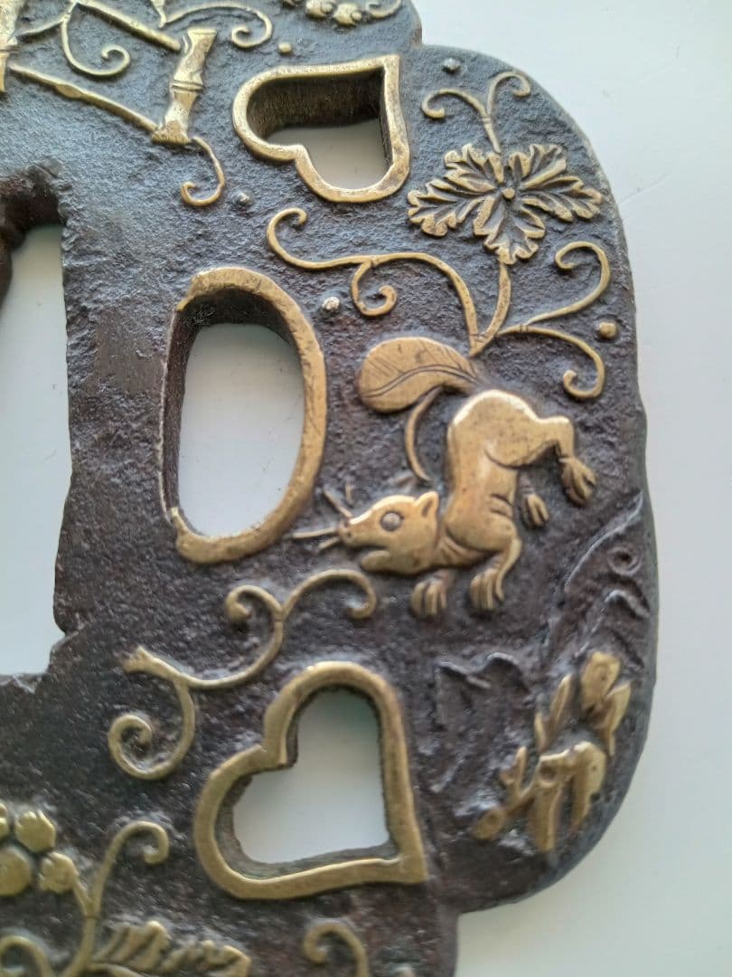 鍔（鐔）　平安城　桃山時代