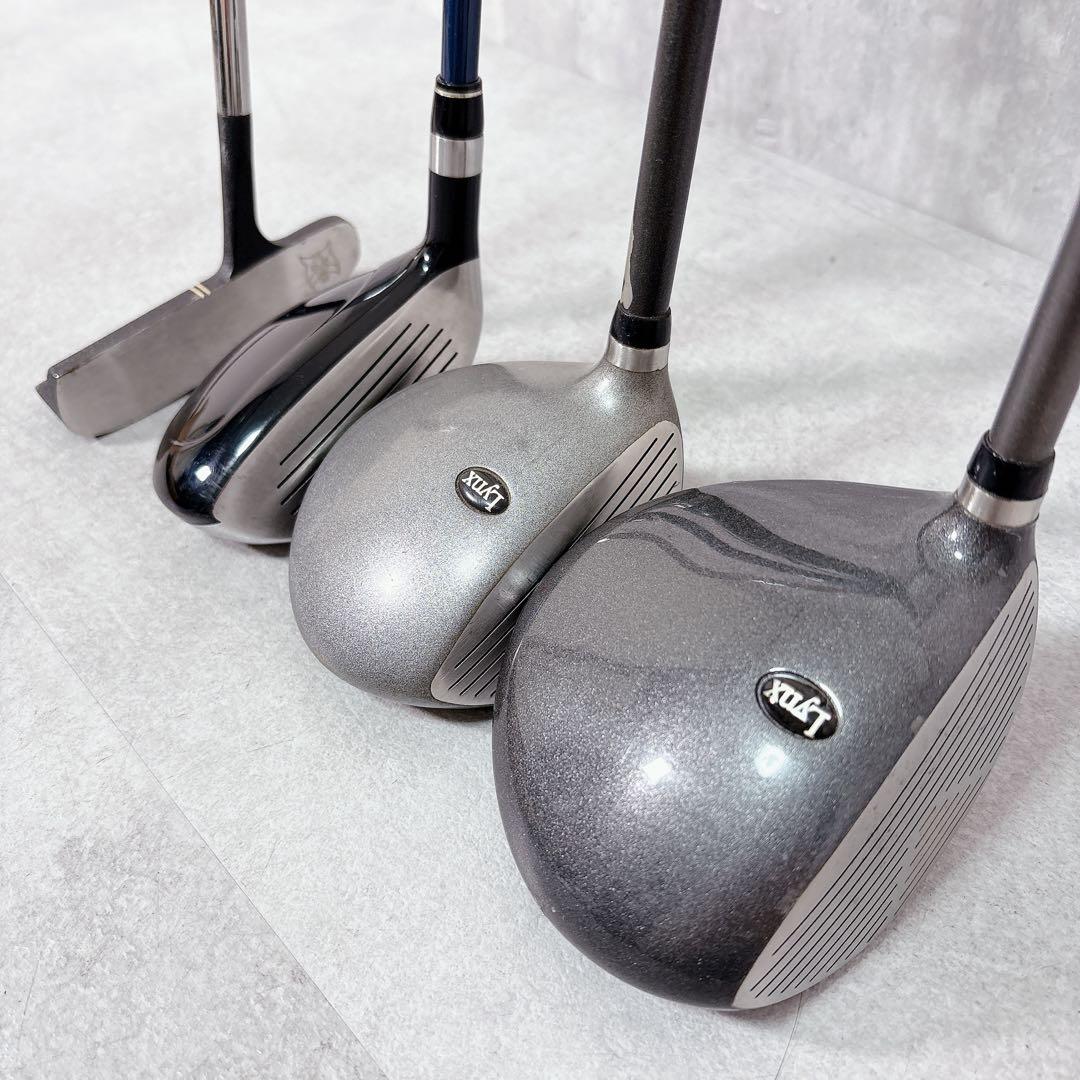 V943 LYNX 他 ゴルフクラブ メンズ フルセット 12点 初心者 入門