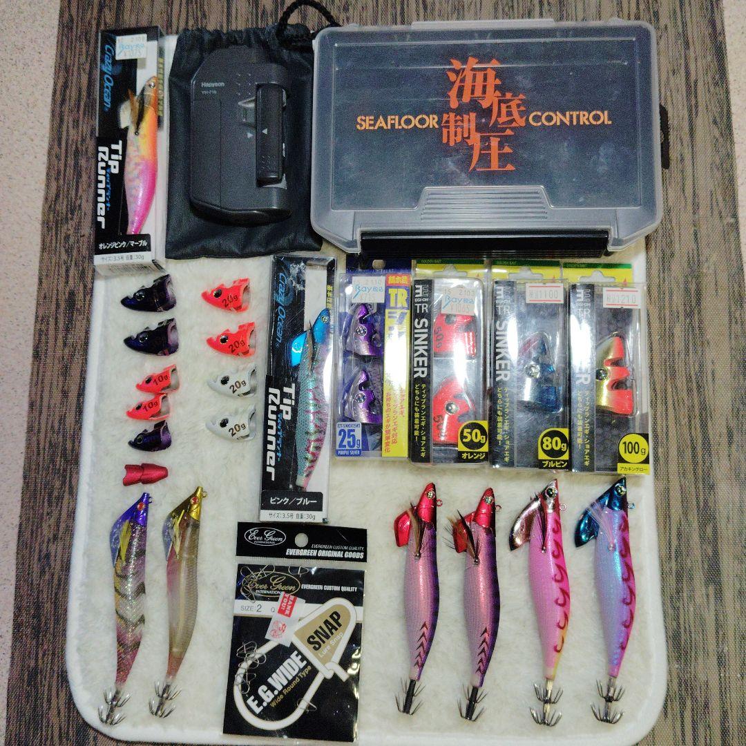 ティップランエギ、シンカー、その他 【CrazyOcean・SHIMANO】