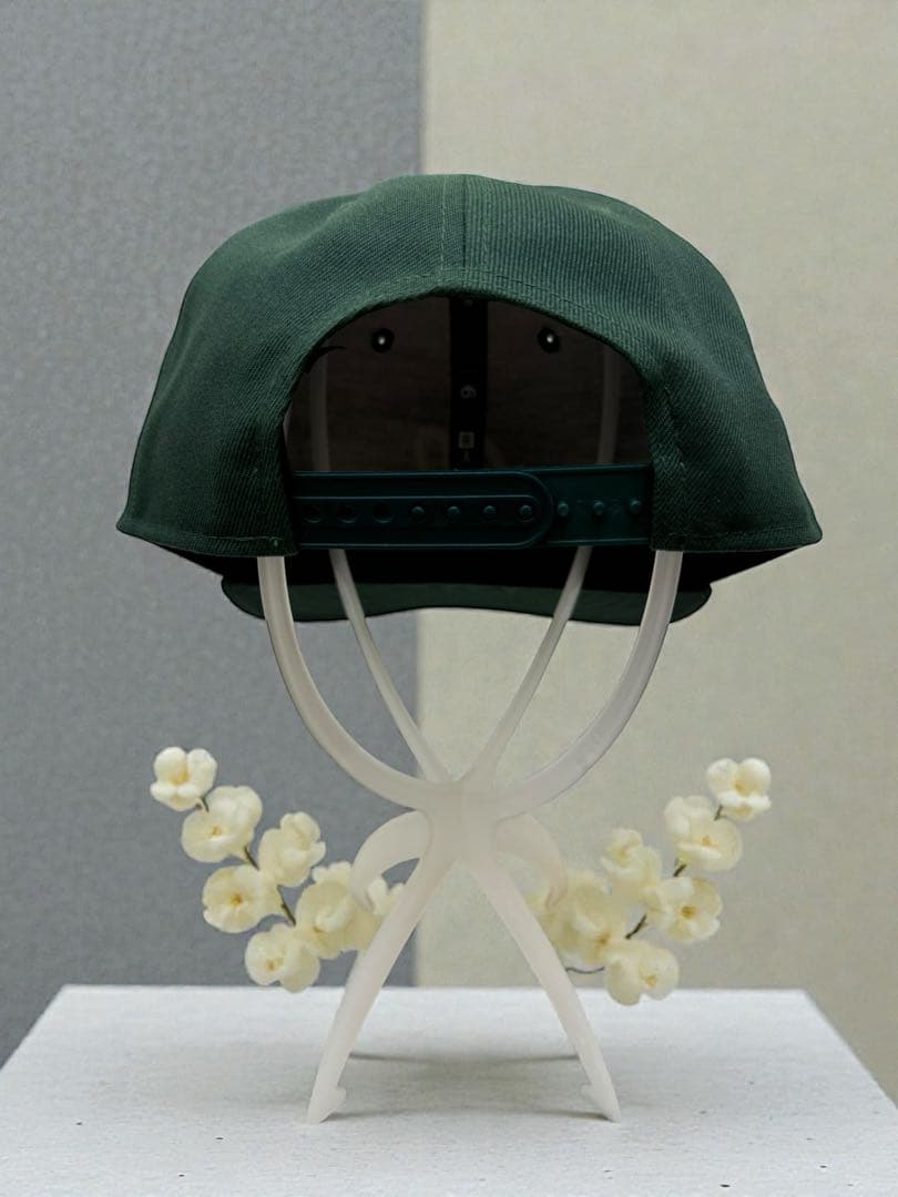 【美品】New Era マルボン ベースボールキャップ グリーン 試着のみ