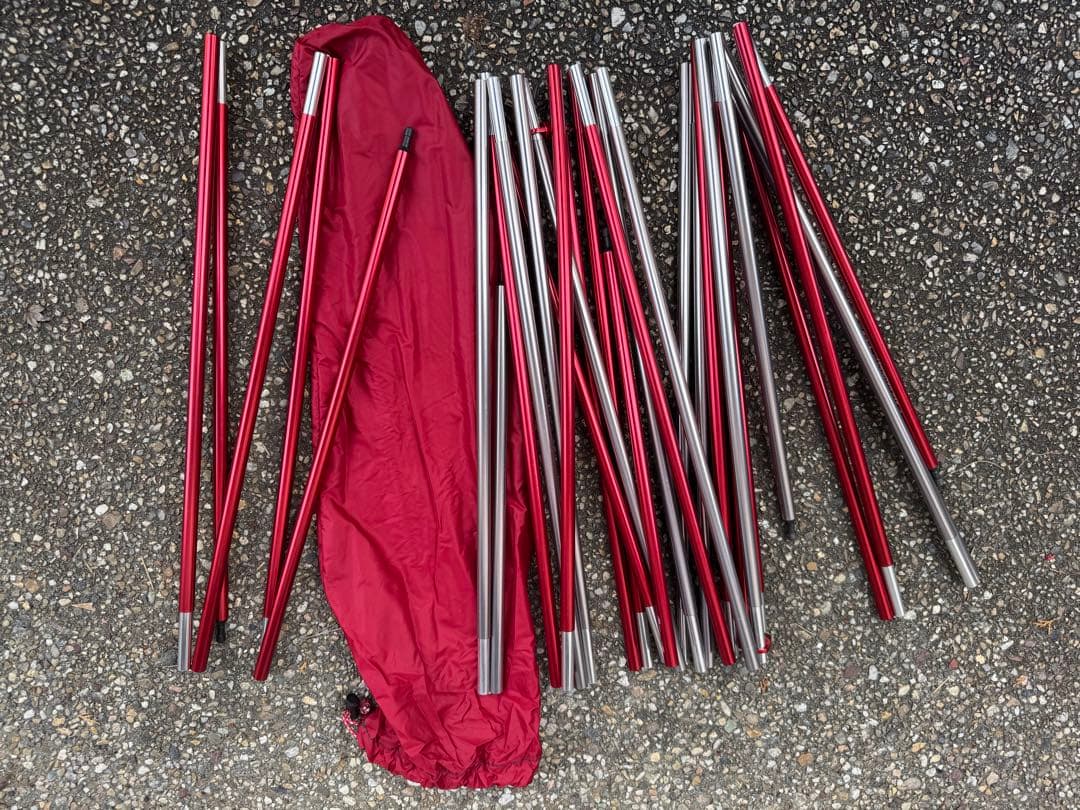 ☆数回使用☆MSR エリクサー4 ペグ未使用