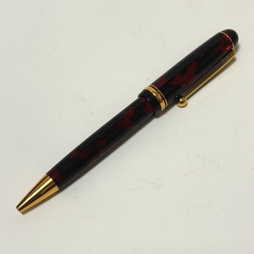 【美品】PILOT ボールペン CUSTOM LEGANCE2 レッド