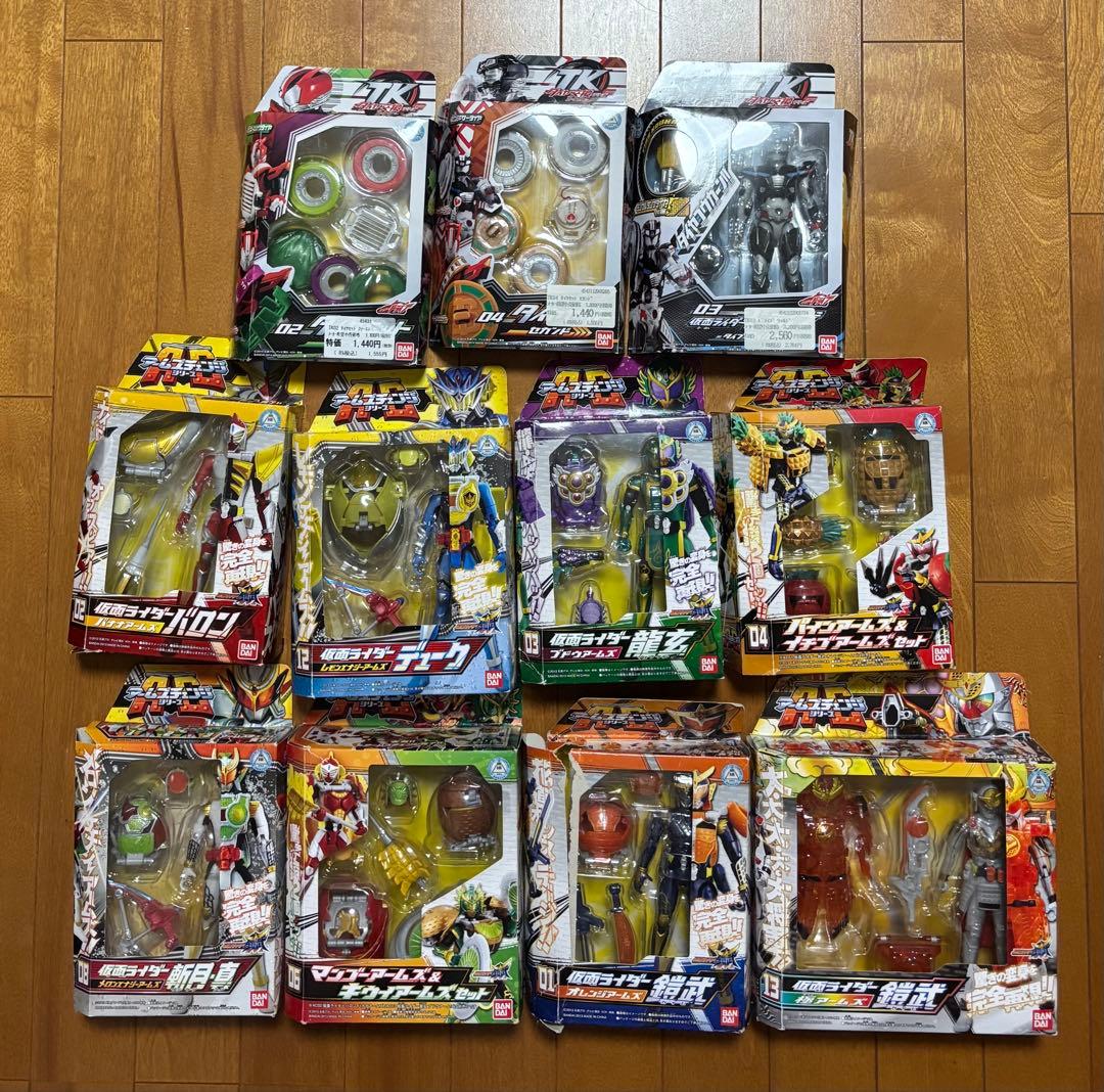 仮面ライダー鎧武 仮面ライダードライブ　フィギュア　まとめ売り