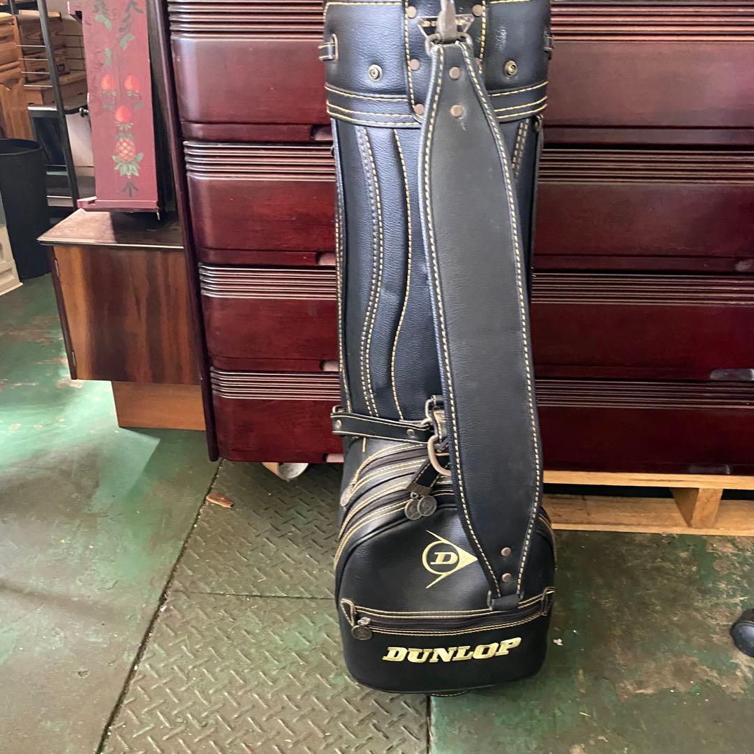 DUNLOP ブラック ゴルフバッグ