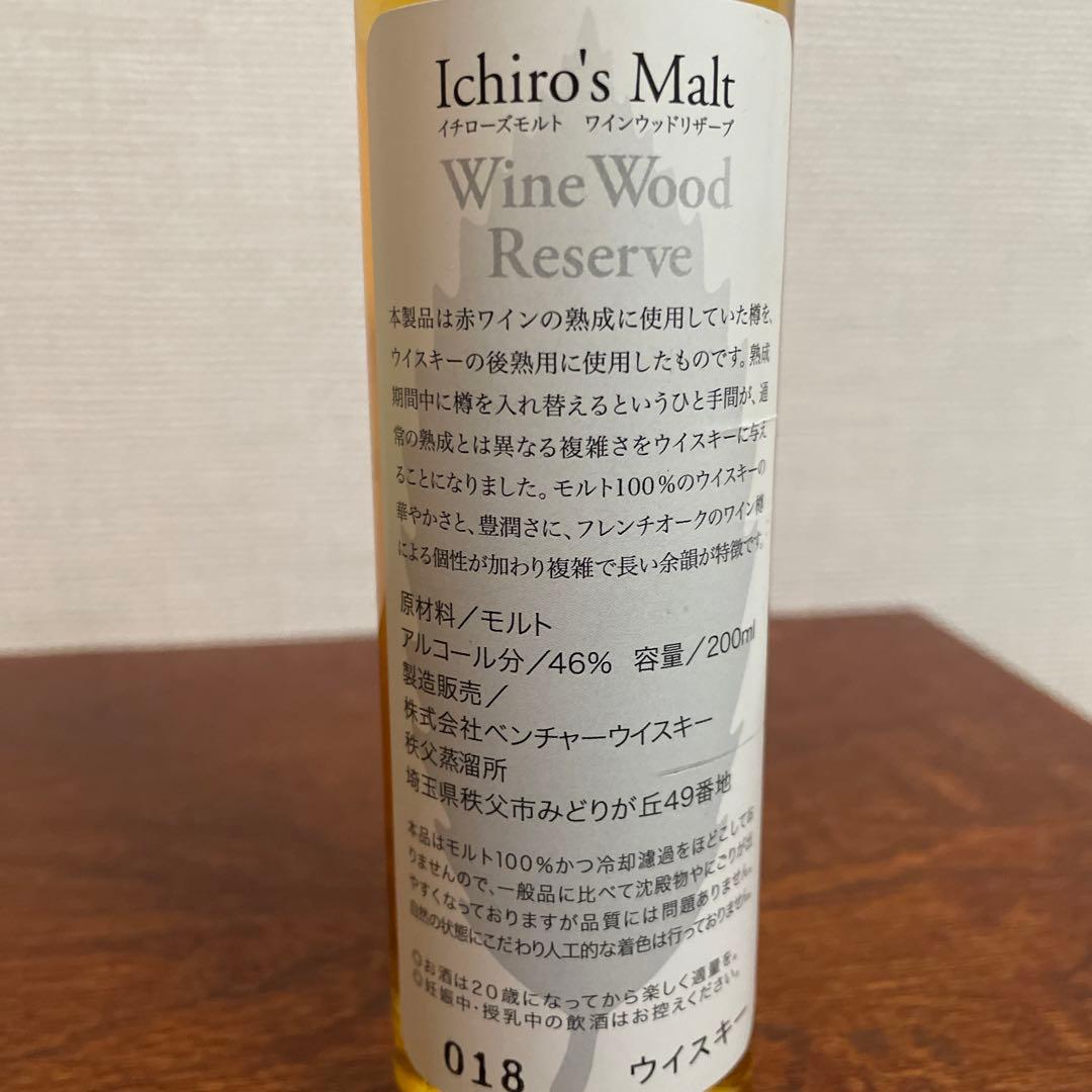 Ichiro’s Malt Wine Wood Reserve  200ml