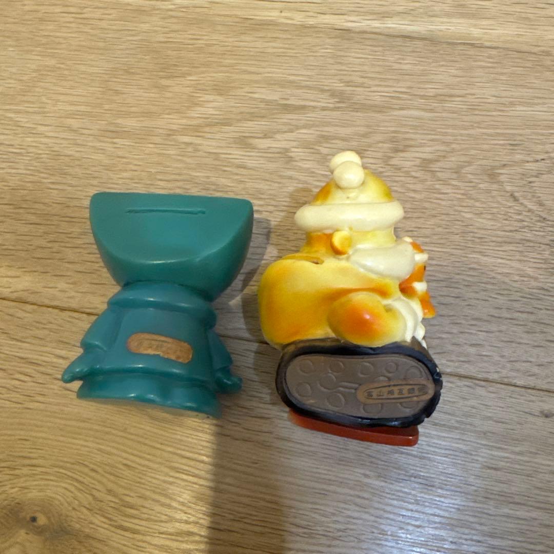 富山相互銀行ノベルティー　親子怪獣ソフビ