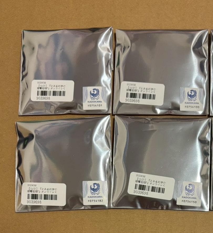 くじメイト どこプラ とある科学の超電磁砲T 缶バッジ 御坂美琴 4個セット