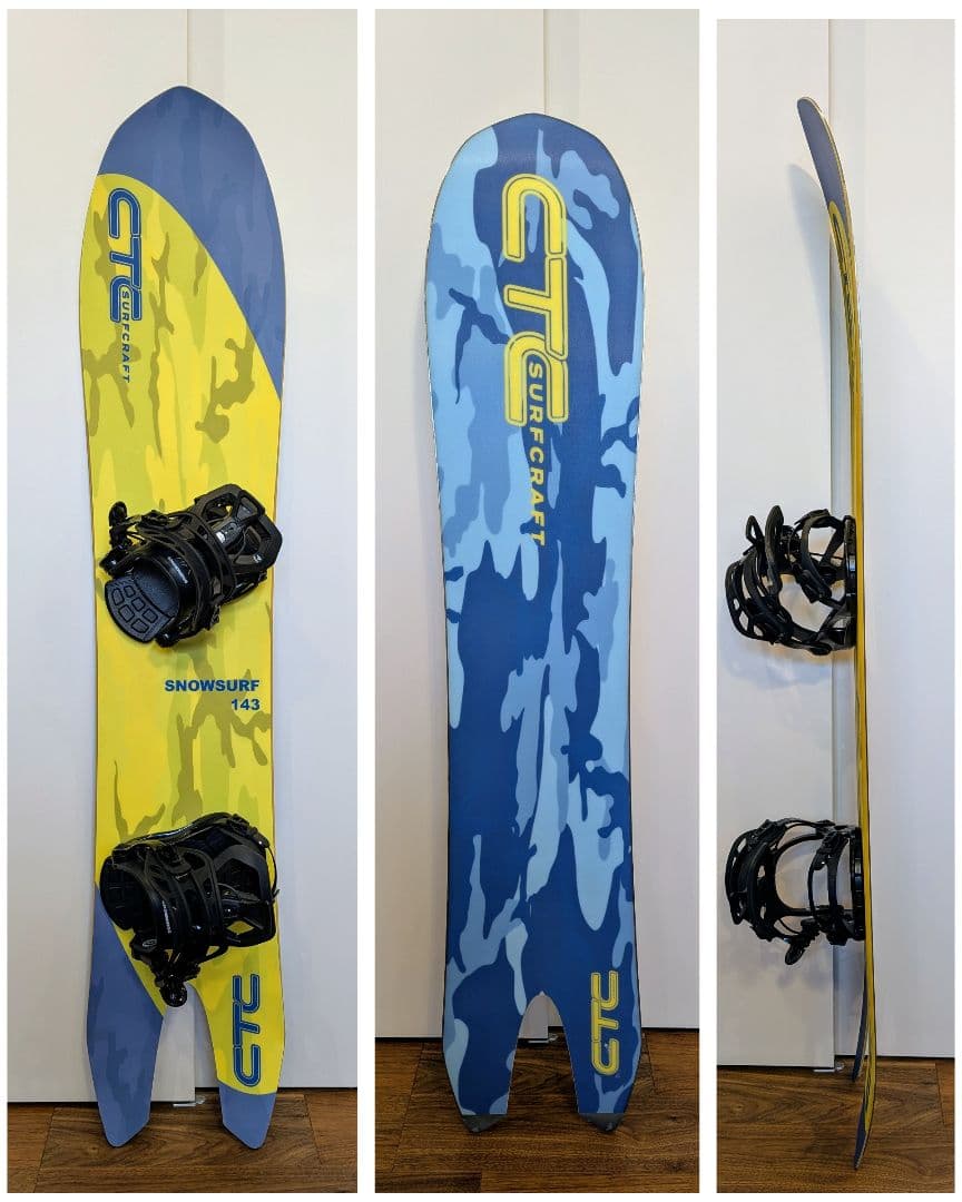 つ*入様 CTC SURF 143 3D Fish パウダーボード