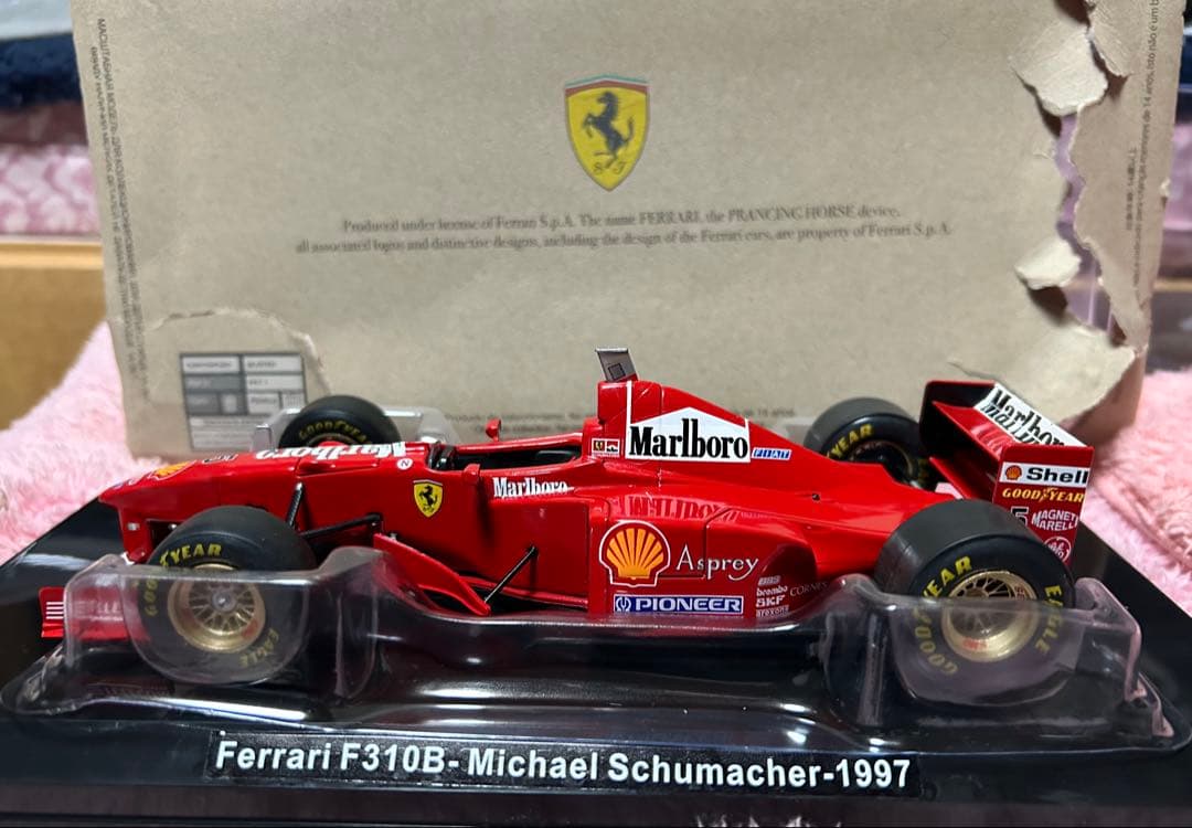 ビッグスケールF1コレクション マルボロ・シューマッハ フェラーリF310B