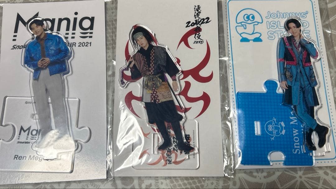 目黒蓮アクスタアクキーセット『2/9までの限定価格』