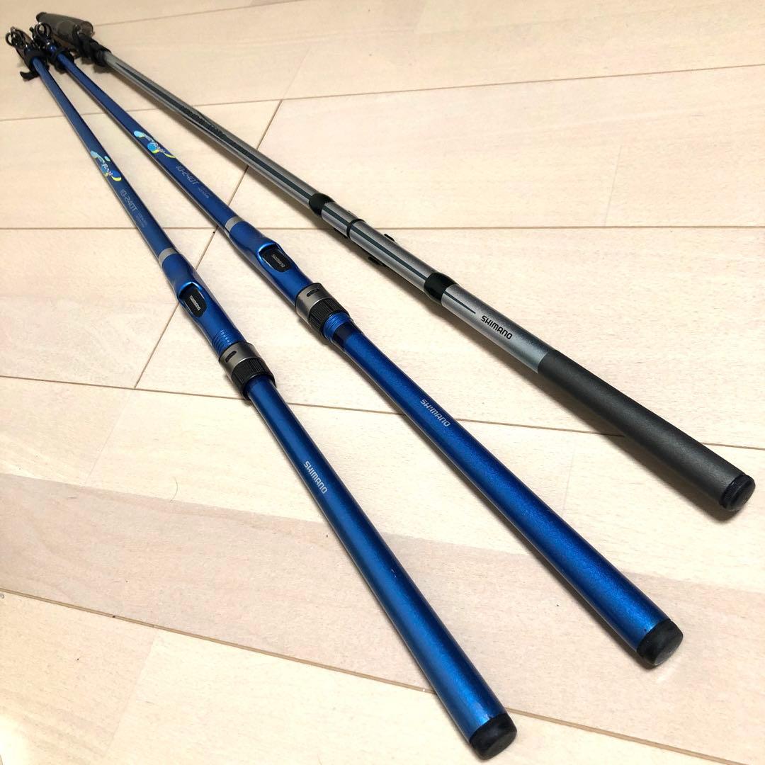 SHIMANO 投げ竿　磯竿釣り