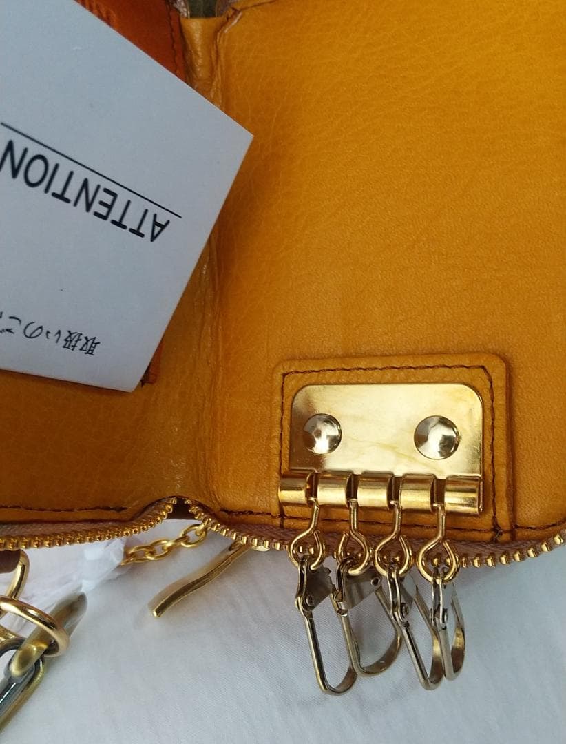 リラックマ　本革　キーケース　リラックマストア限定