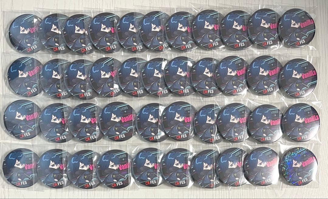 CR VanilLa バニラ 缶バッジ CRフェス2023