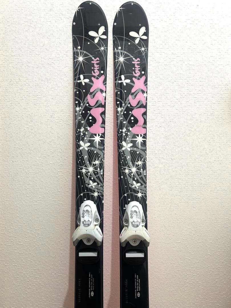 スワロー ジュニア スキー調整可能ビンディングセット MSX GIRLS 130