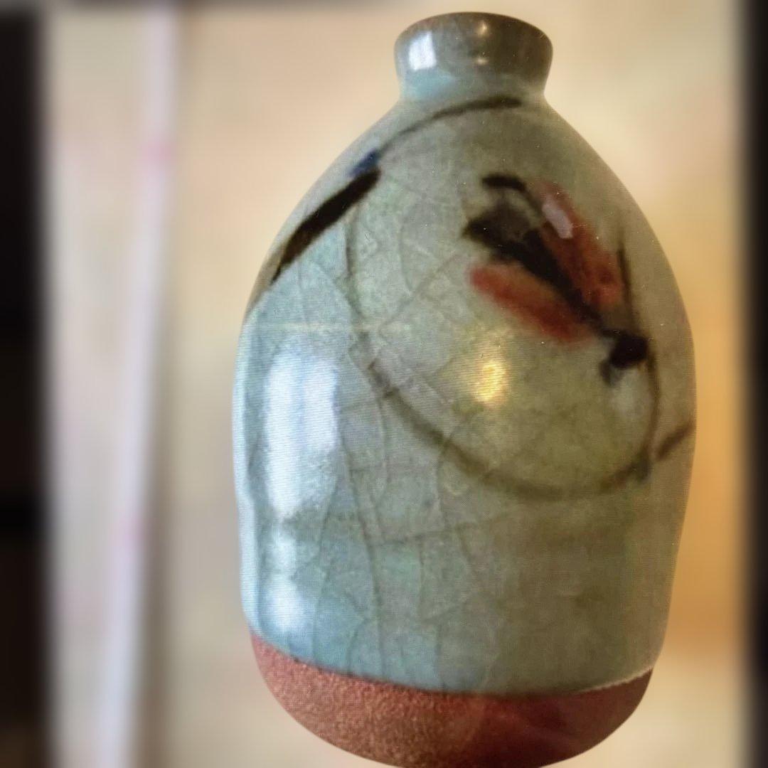 ▶︎ ◎成良仁　鉄繪徳利　東京芸術大学