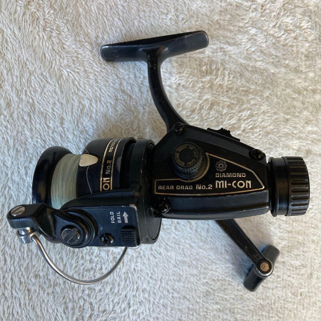 (超レトロ❗️他では買えない商品‼️DIAMOND マイコンNo.2スピニングリール