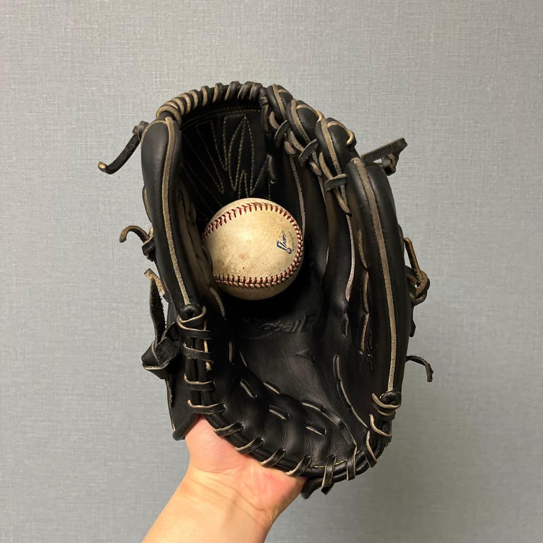 1112 ミズノ グローバルエリート 型抜群 即戦力 軟式 投手用グローブ