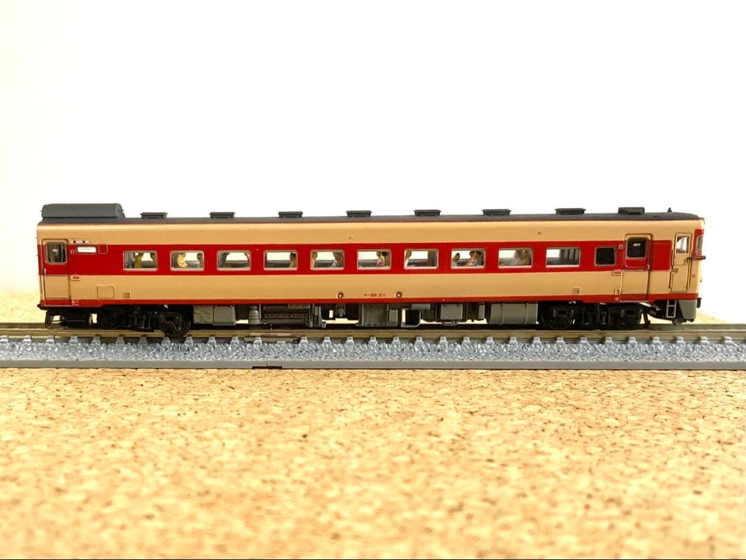 Nゲージ　TOMIX 国鉄 キハ56系急行ディーゼルカー６両ウェザリング加工車両