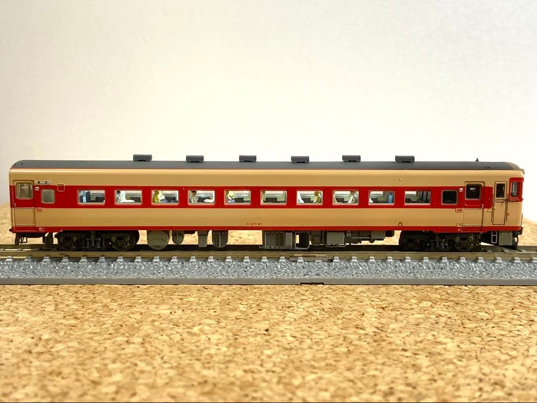 Nゲージ　TOMIX 国鉄 キハ56系急行ディーゼルカー６両ウェザリング加工車両