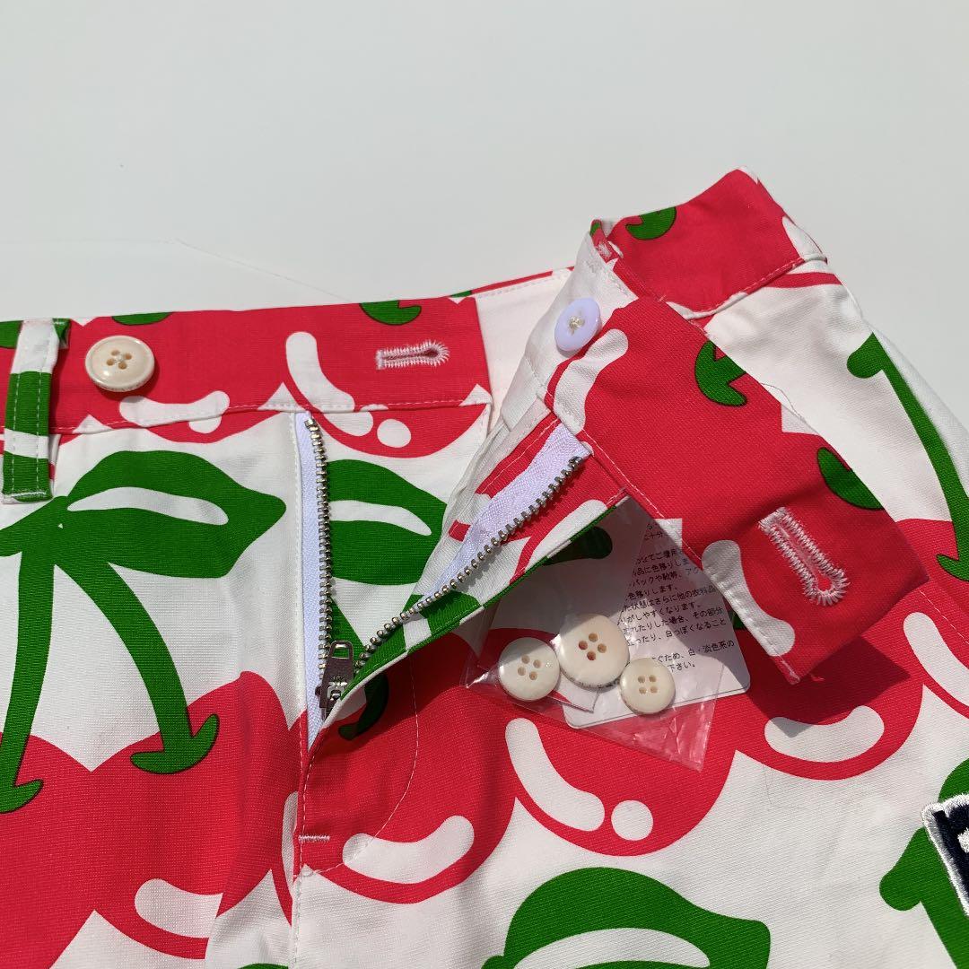 新品 パーリーゲイツ PEARLY GATES チェリー ショートパンツ 0