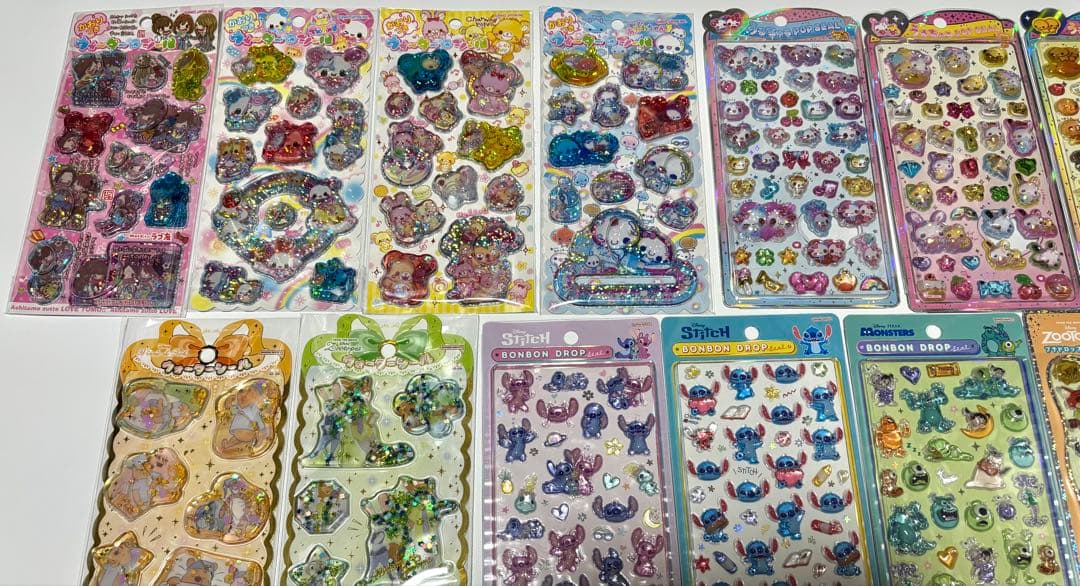 ボンボンドロップシール ウォーターインシール プチドロップステッカー セット