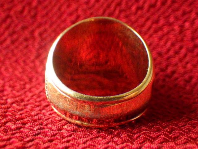 レア【1980年代頃】米軍 USAF ゴールド ヴィンテージ ミリタリー リング