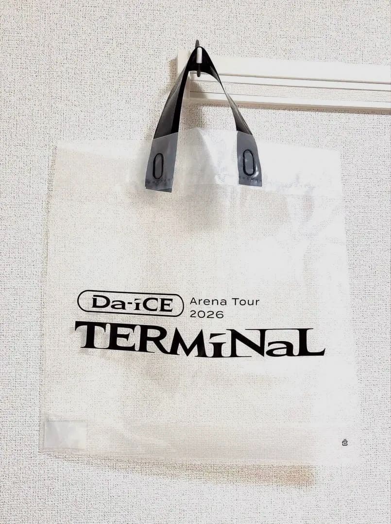 Da-iCE TERMiNaL ブレスレットライト 2個 銀テープ ショッパー