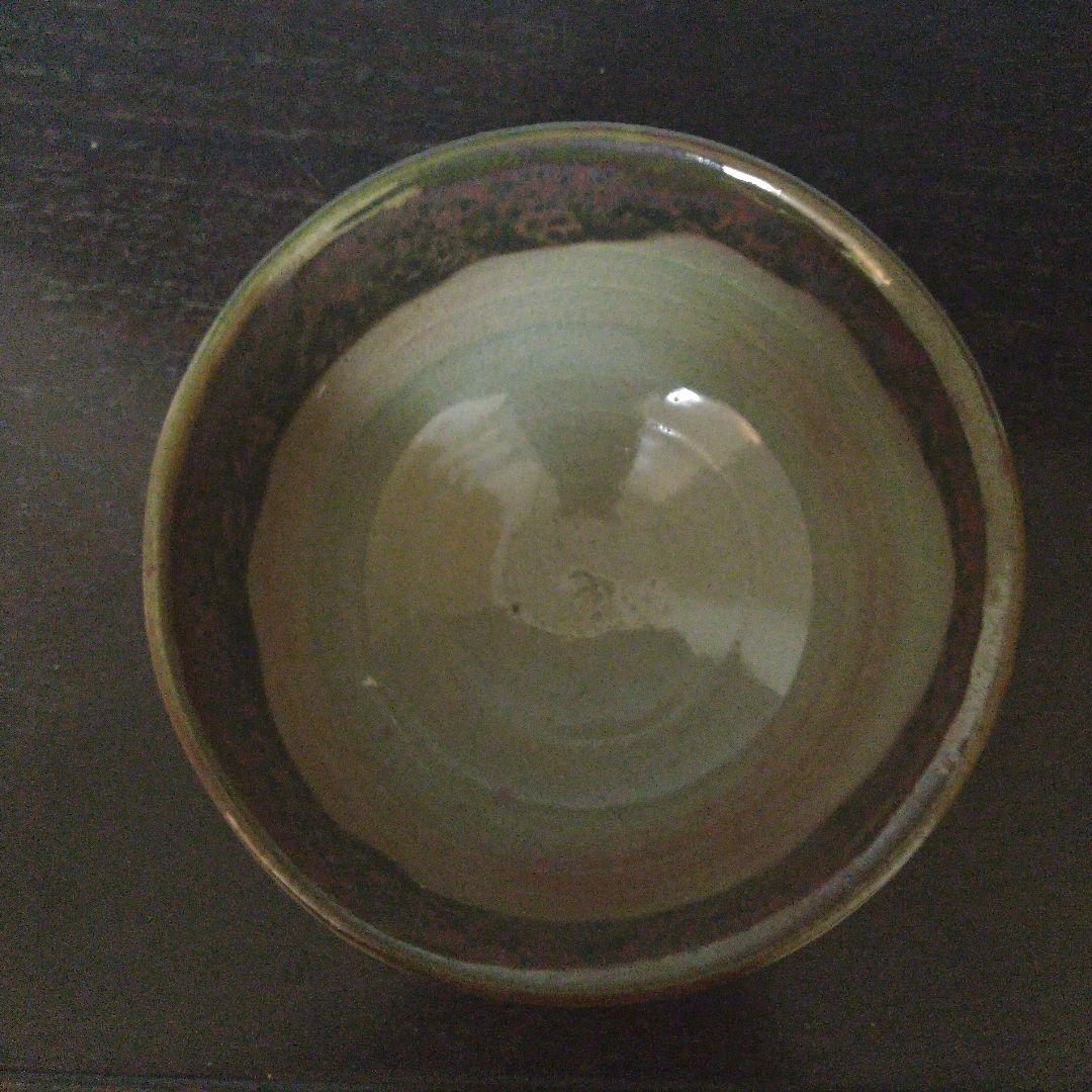 NO661 唐津焼　茶碗　抹茶碗　辰砂