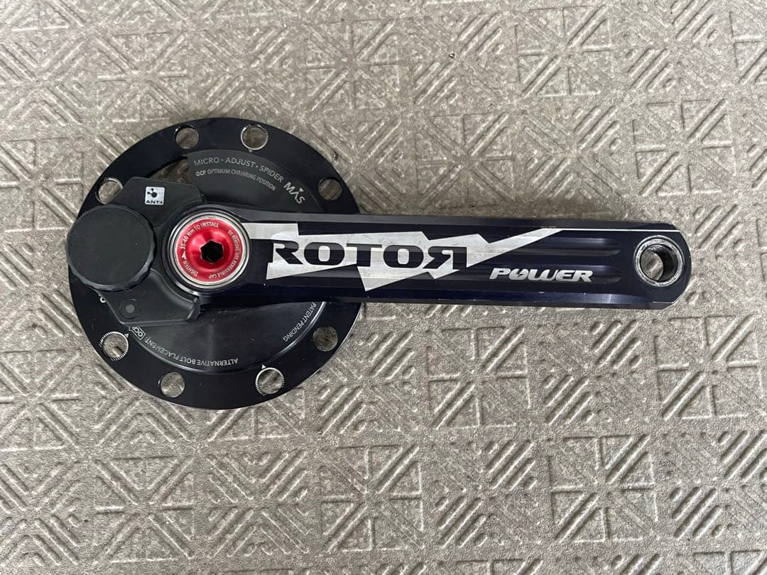 ROTOR 3D+ POWER CRANK 175mm 両側計測 パワークランク