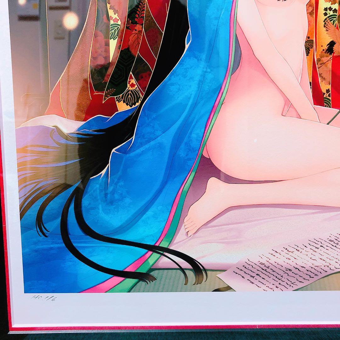 Tony トニー「恋慕」アールビバン株式会社　大型 高級版画　複製原画　保証書付