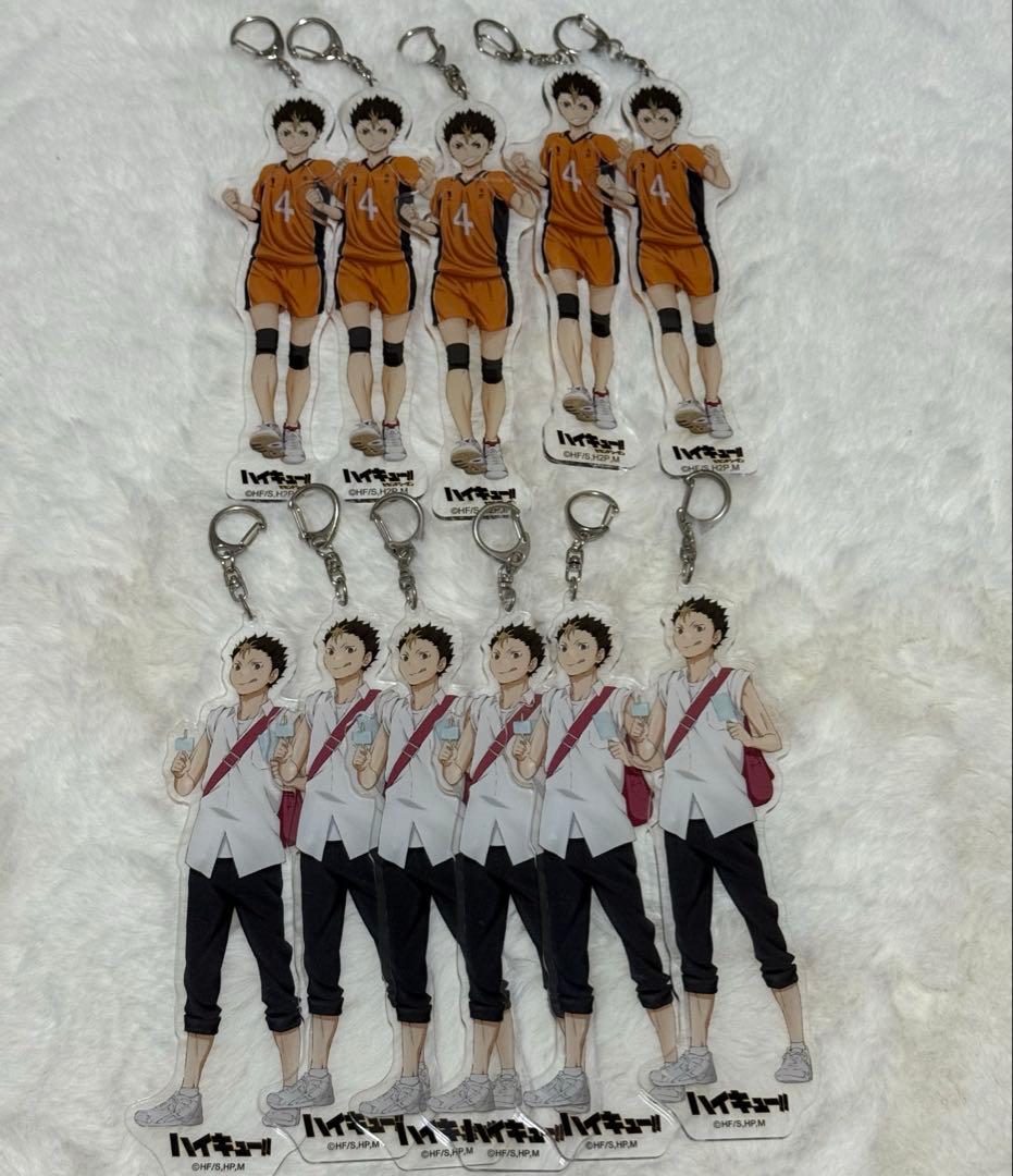 ハイキュー!! 西谷夕　アニカフェアクリルキーホルダー11点セット