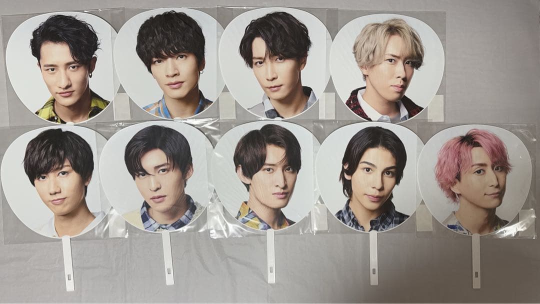 【新品未開封】 Man 2020～2023 個人うちわ9人コンプセット