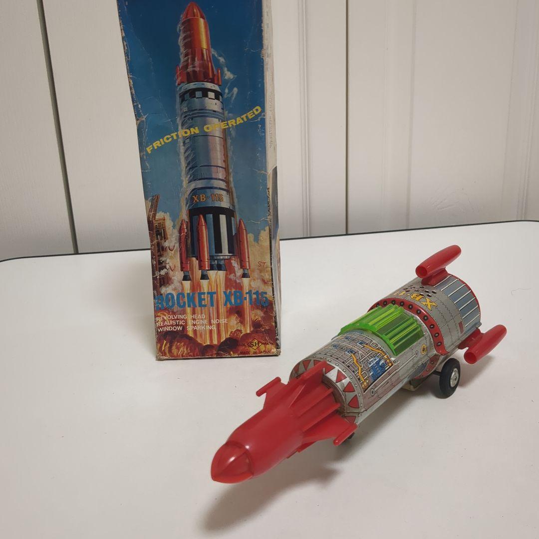 哲*様 ROCKET XB-115 フリクション式おもちゃ　ブリキ