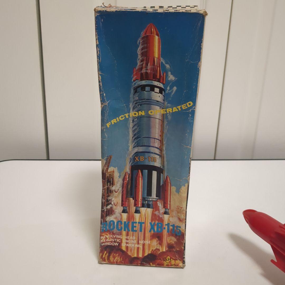 哲*様 ROCKET XB-115 フリクション式おもちゃ　ブリキ